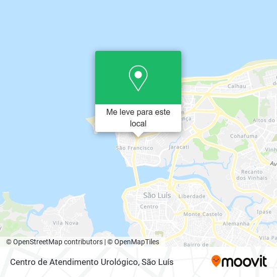 Centro de Atendimento Urológico mapa