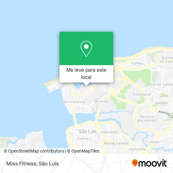 Miss Fitness mapa
