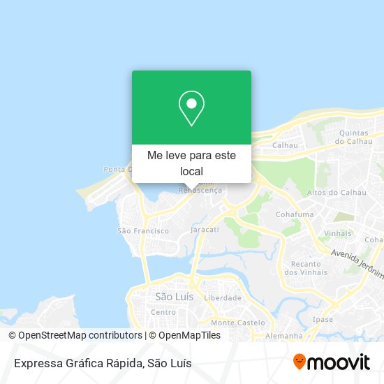 Expressa Gráfica Rápida mapa