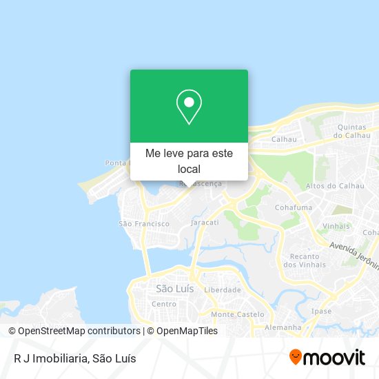 R J Imobiliaria mapa