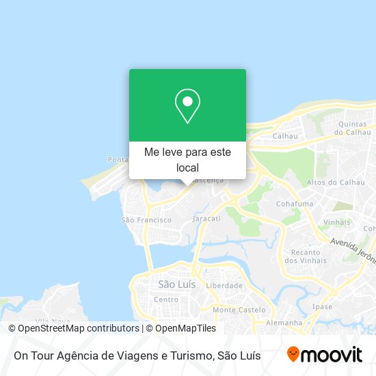 On Tour Agência de Viagens e Turismo mapa