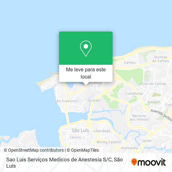 Sao Luis Serviços Medicos de Anestesia S / C mapa