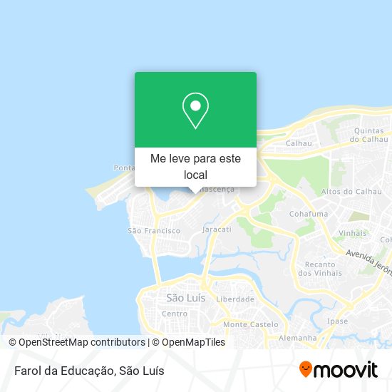 Farol da Educação mapa