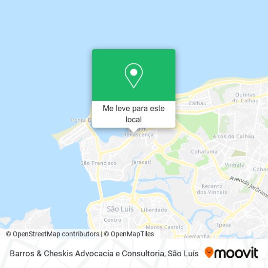 Barros & Cheskis Advocacia e Consultoria mapa