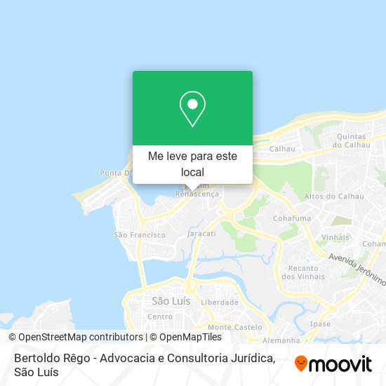 Bertoldo Rêgo - Advocacia e Consultoria Jurídica mapa