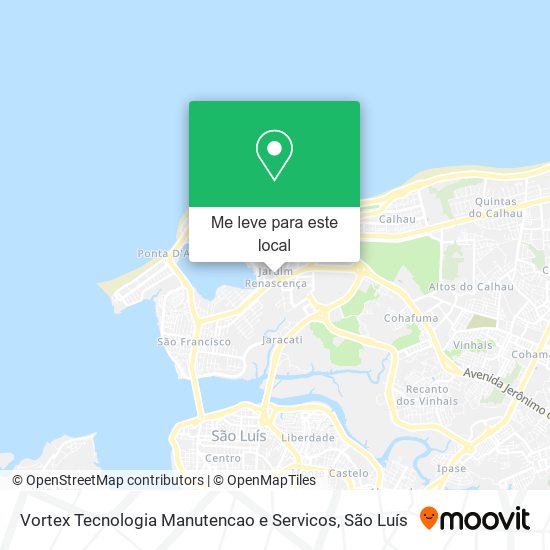 Vortex Tecnologia Manutencao e Servicos mapa