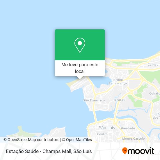 Estação Saúde - Champs Mall mapa