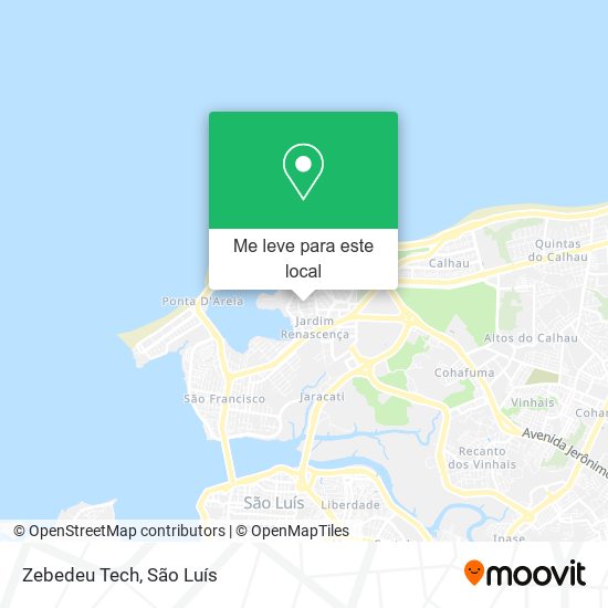 Zebedeu Tech mapa