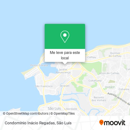 Condomínio Inácio Regadas mapa