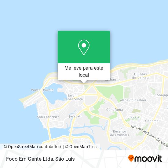 Foco Em Gente Ltda mapa