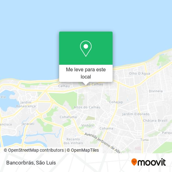 Bancorbrás mapa