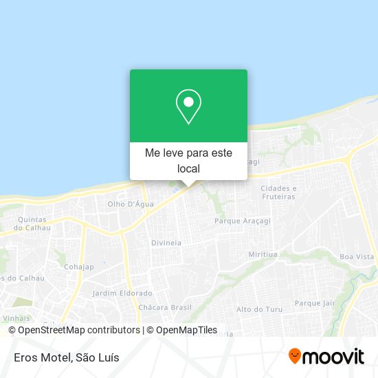Eros Motel mapa
