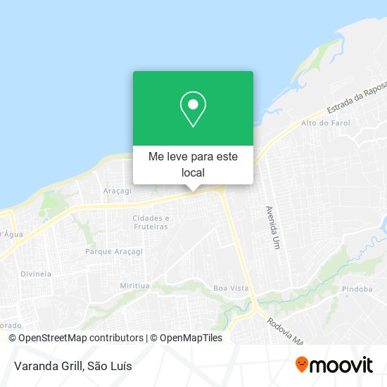 Varanda Grill mapa