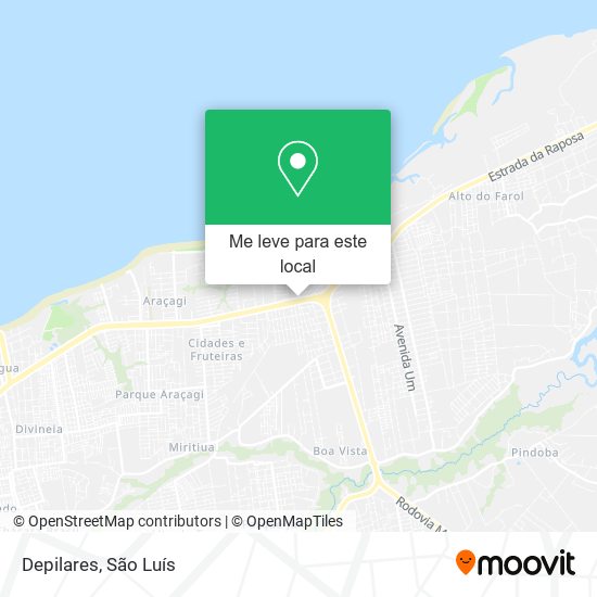 Depilares mapa