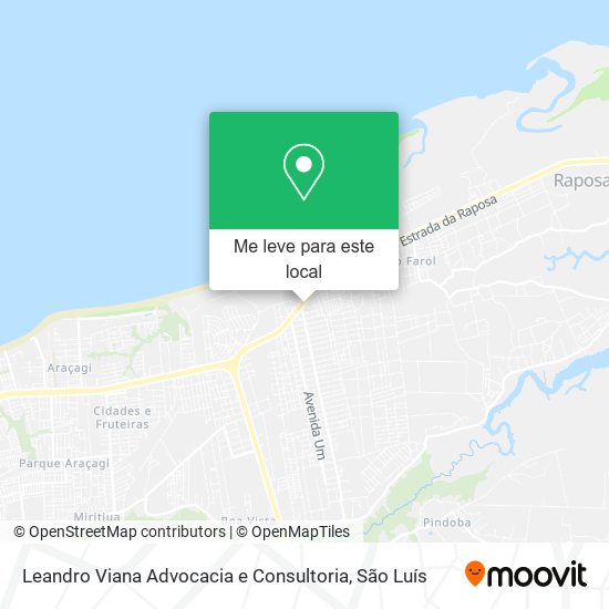 Leandro Viana Advocacia e Consultoria mapa