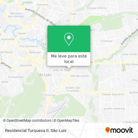 Residencial Turquesa II mapa