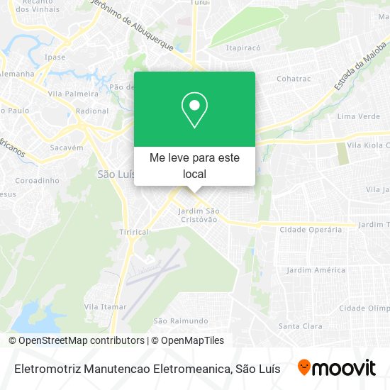 Eletromotriz Manutencao Eletromeanica mapa