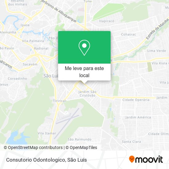 Consutorio Odontologico mapa