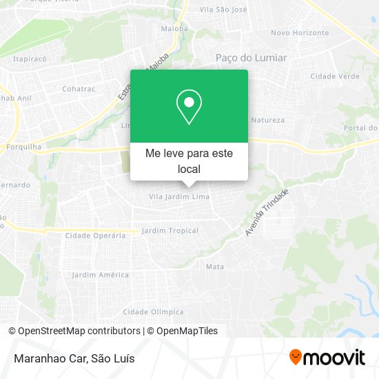 Maranhao Car mapa