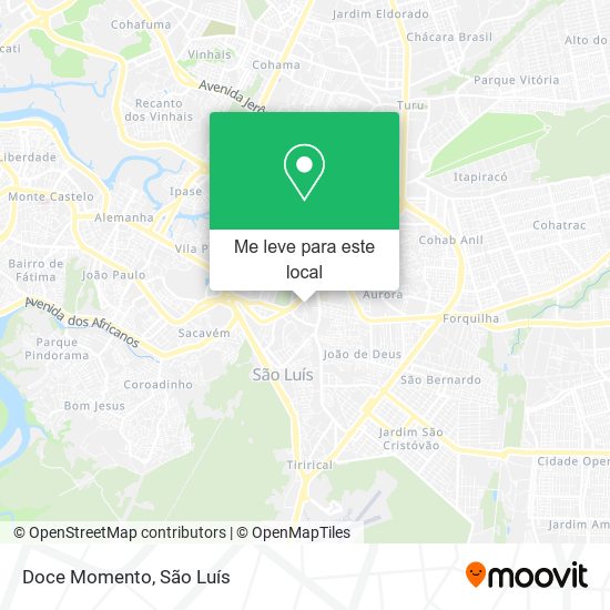Doce Momento mapa