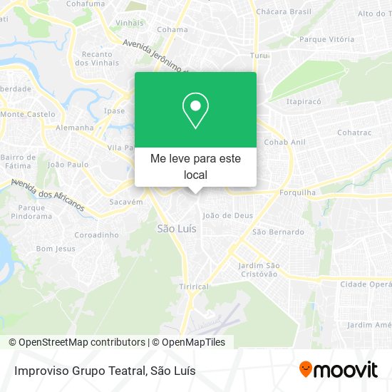 Improviso Grupo Teatral mapa