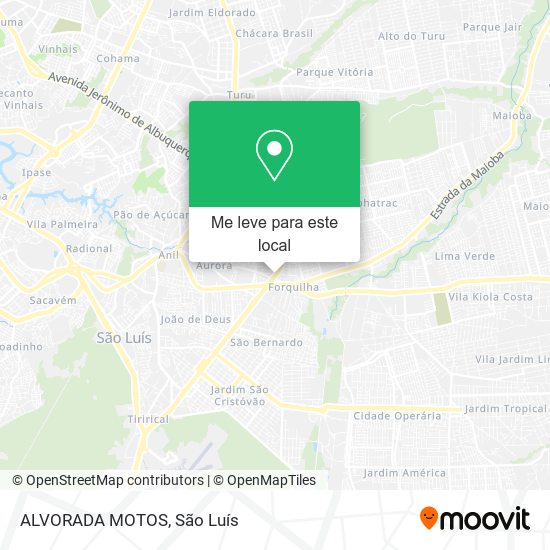 ALVORADA MOTOS mapa