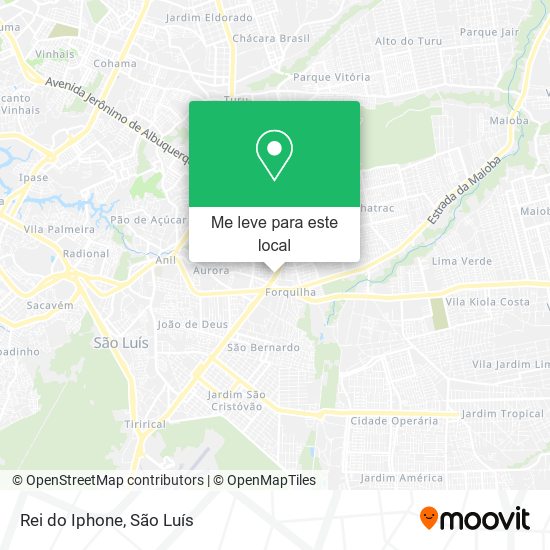 Rei do Iphone mapa