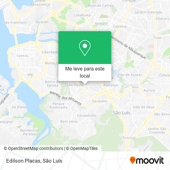 Edilson Placas mapa