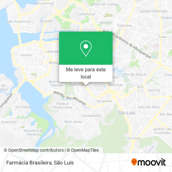 Farmácia Brasileira mapa