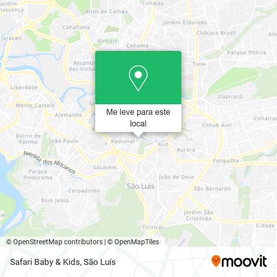 Safari Baby & Kids mapa
