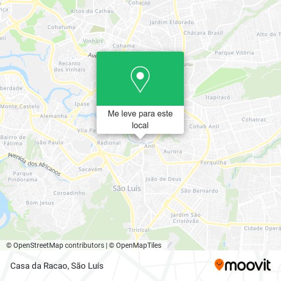 Casa da Racao mapa