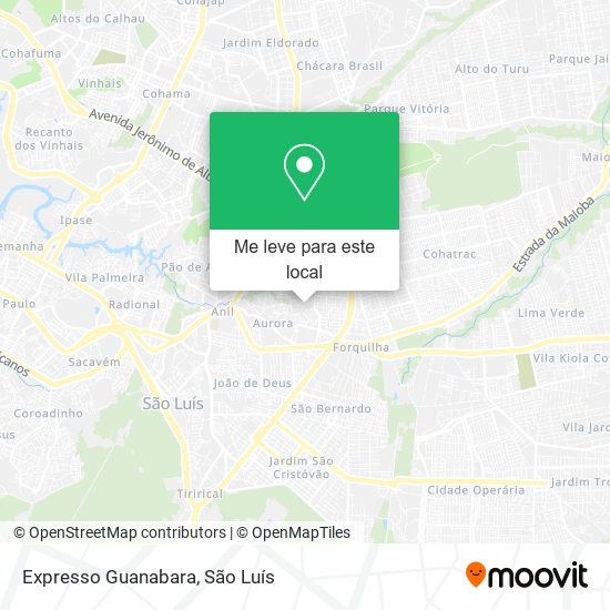 Expresso Guanabara mapa