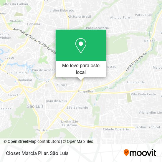Closet Marcia Pilar mapa