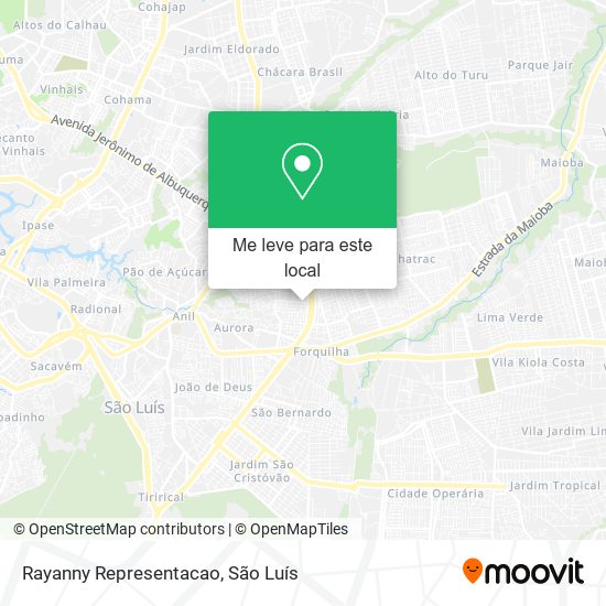 Rayanny Representacao mapa