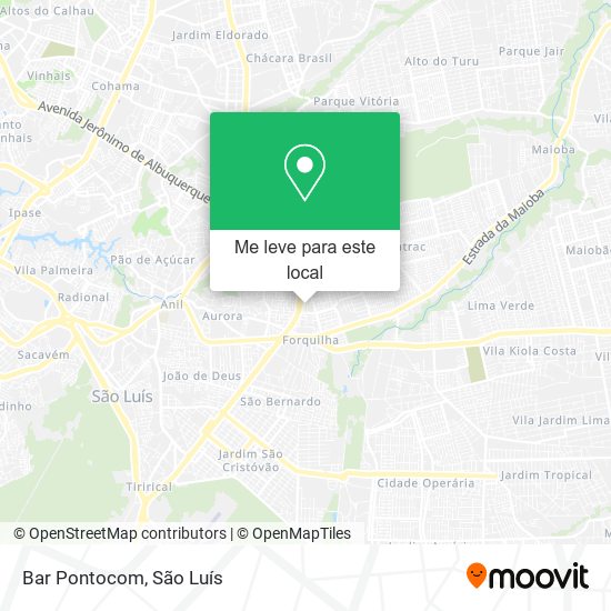Bar Pontocom mapa