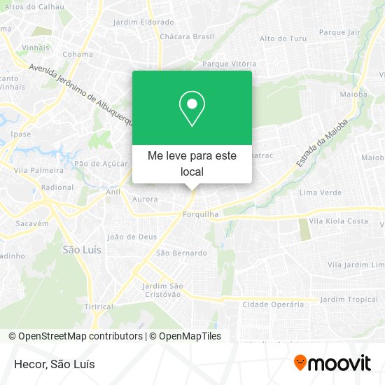 Hecor mapa