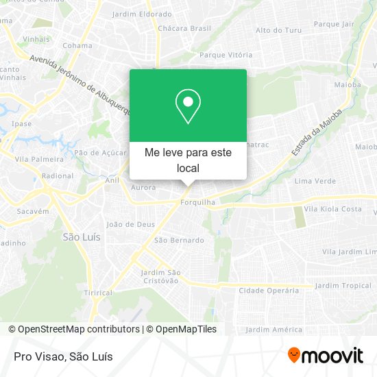 Pro Visao mapa