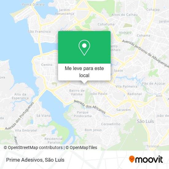 Prime Adesivos mapa