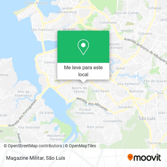 Magazine Militar mapa