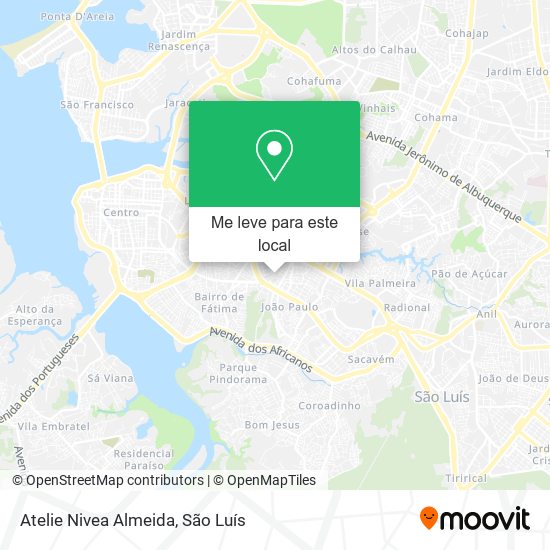Atelie Nivea Almeida mapa