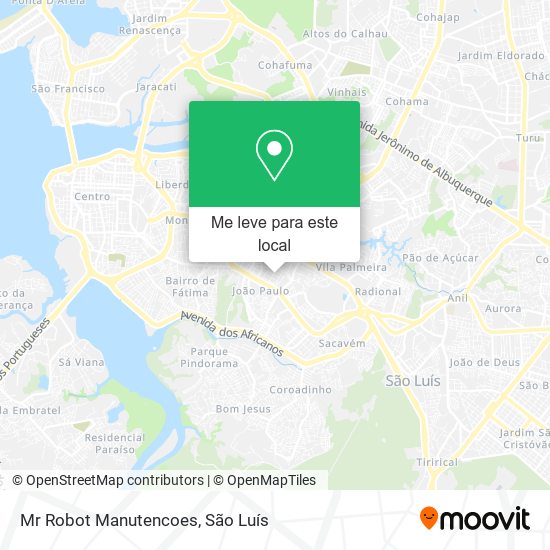 Mr Robot Manutencoes mapa