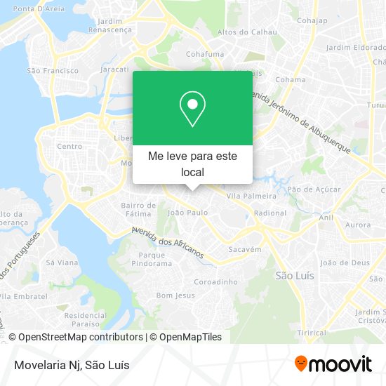 Movelaria Nj mapa