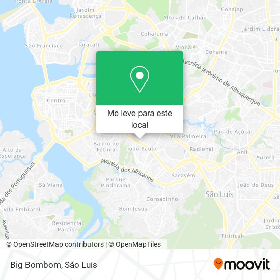 Big Bombom mapa