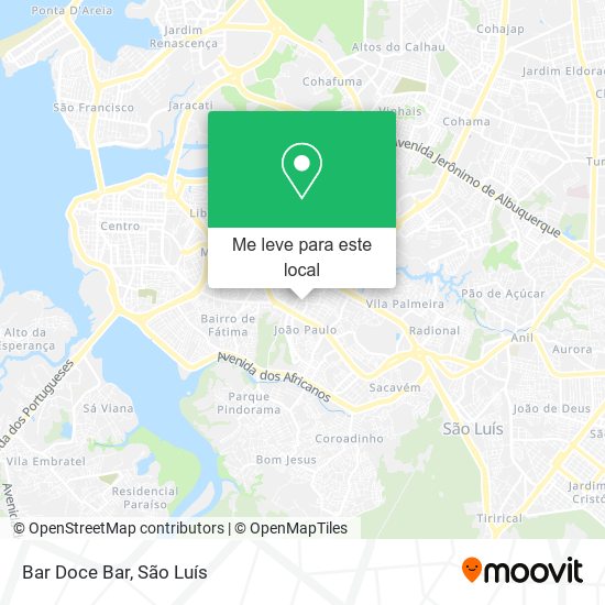 Bar Doce Bar mapa