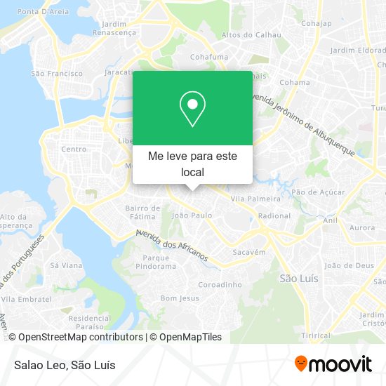 Salao Leo mapa