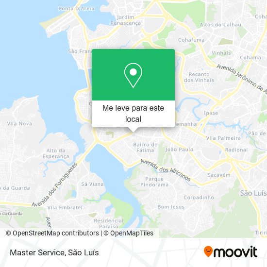 Master Service mapa