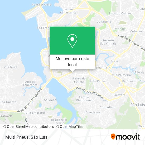 Multi Pneus mapa