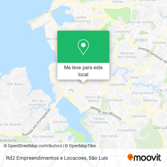 Rd2 Empreendimentos e Locacoes mapa