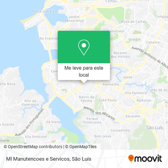 Ml Manutencoes e Servicos mapa