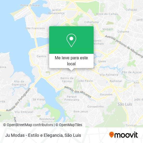 Ju Modas - Estilo e Elegancia mapa